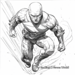 Action-Packed Superhero Coloring Pages 3