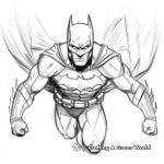 Action-Packed Superhero Coloring Pages 4