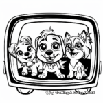 Adorable Littlest Pet Shop Dogs Coloring Pages 2