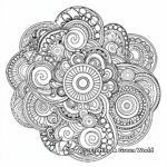 Advanced Fidget Toy Coloring Pages for Adults 2