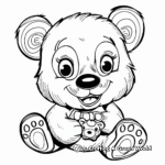 Adventure-Based Build a Bear Coloring Pages 1
