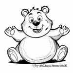 Adventure-Based Build a Bear Coloring Pages 2