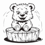 Adventure-Based Build a Bear Coloring Pages 3