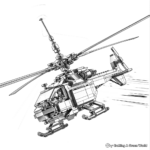 Adventurous Lego Jurassic World Helicopter Chase Coloring Pages 4