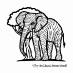 African Wildlife Coloring Pages 2