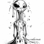 Alien Slime Coloring Pages 3