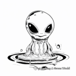 Alien Slime Coloring Pages 4