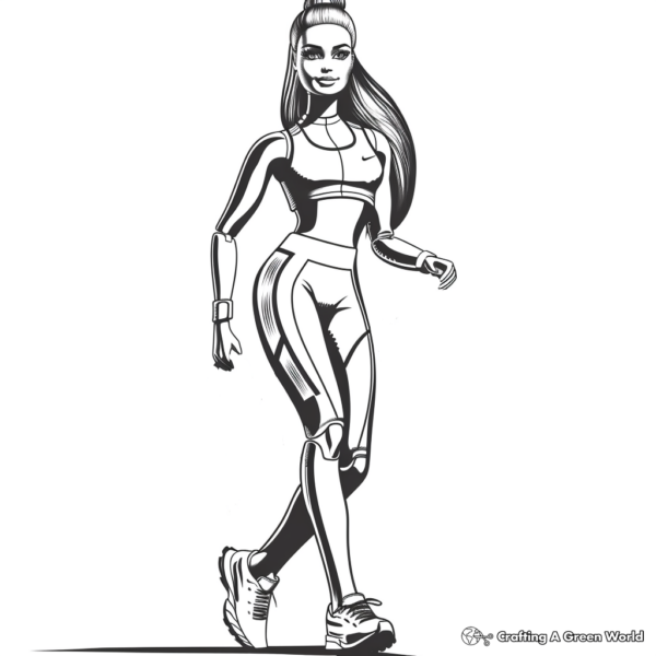 Fashion Barbie Coloring Pages - Free & Printable!