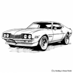 AMC AMX Javelin Coloring Pages 2