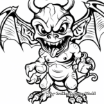 Ancient Historical Demon Coloring Pages 2