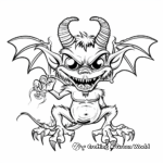 Ancient Historical Demon Coloring Pages 4
