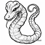 Ancient Sea Serpent Coloring Pages Inspired by Sailors' Myths 3