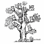 Animal Family Tree Coloring Pages 3