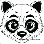 Animal Morph Blank Face Coloring Pages 4
