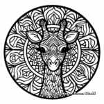 Animal-Themed Geometric Mandala Coloring Pages 2