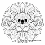 Animal-Themed Geometric Mandala Coloring Pages 4