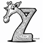 Animal-themed Number 7 Coloring Pages for Animal Lovers 1