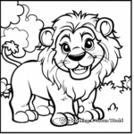 Animals Kingdom: Gel Pen Coloring Pages 4