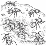 Ant Farm Coloring Pages 3