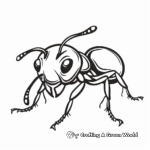 Ant Farm Coloring Pages 4