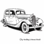 Antique Cars Coloring Pages for Adults 3