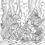 Aquatic-Themed Sharpie Coloring Pages 2
