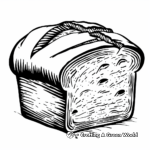 Artisan Loaf Coloring Pages for Artists 3