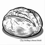 Artisan Loaf Coloring Pages for Artists 4