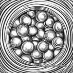 Artistic Abstract Gumball Coloring Pages 2