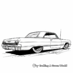 Artistic Lowrider Graffiti Coloring Pages 2