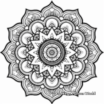 Artistic Mandala Coloring Pages 2