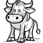 Astrological Taurus Coloring Sheets 1
