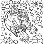Astronomical Dream Sky Coloring Pages 1