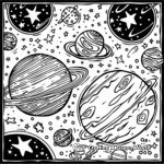 Astronomical Dream Sky Coloring Pages 2