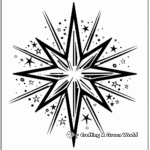 Astronomy-Inspired Constellation Star Coloring Pages 2