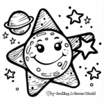 Astronomy-Inspired Constellation Star Coloring Pages 3