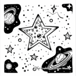 Astronomy-Inspired Constellation Star Coloring Pages 4