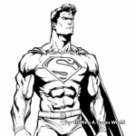 Awesome Superhero Coloring Pages 4