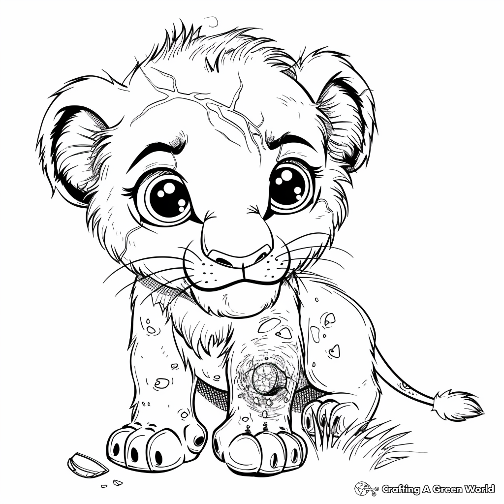 Lion King Coloring Pages Scar