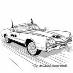 Batman Animated Series Batmobile Coloring Pages 4