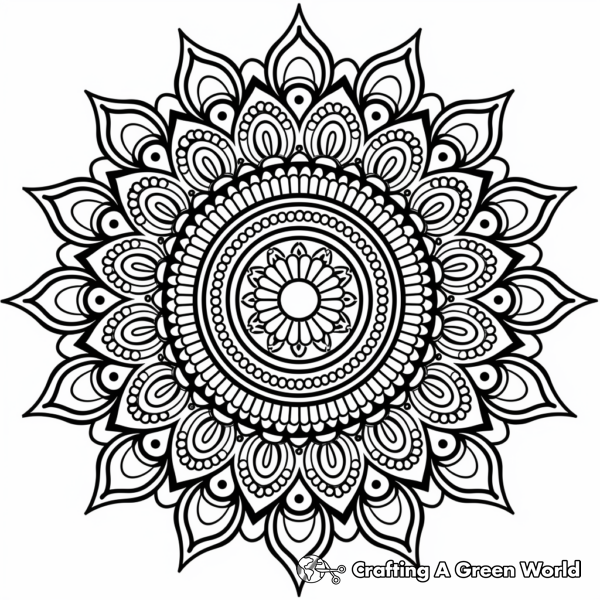 Adult Pattern Coloring Pages - Free & Printable!