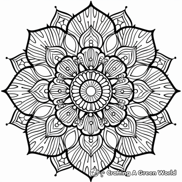 Adult Pattern Coloring Pages - Free & Printable!
