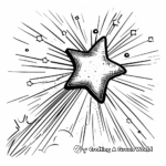 Beautiful Shooting Star Coloring Pages 3