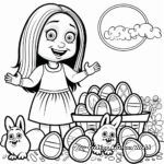 Biblical Easter Story Coloring Pages 3