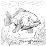 Blobfish in its Natural Habitat Coloring Pages 3