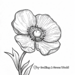 Blooming Flower of Hope Coloring Pages 4