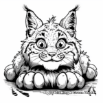 Bobcat Tracks Coloring Pages for Adventure Seekers 1