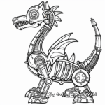 Bold Mechanical Animals Steampunk Coloring Pages 3