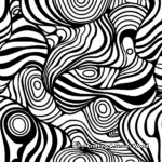 Bold, Abstract Sharpie Coloring Pages 3