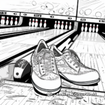 Bowling Shoes Coloring Pages 1